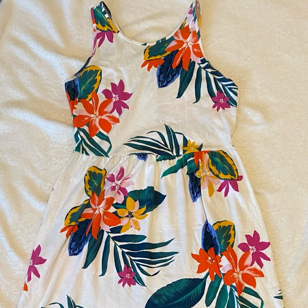 Old Navy Girls floral sun dress